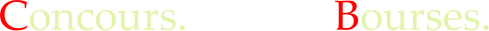 Concours.              Bourses.